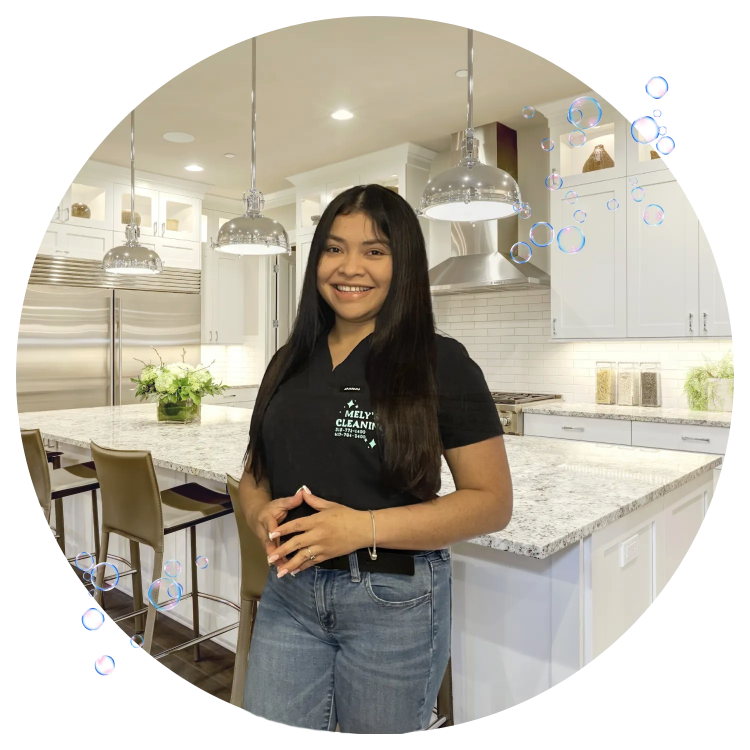 Mely — founder of Mely's Cleaning Services